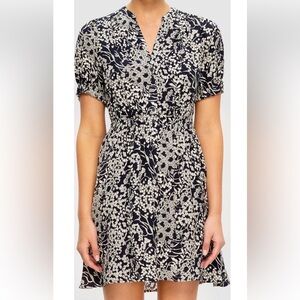 BA&SH Bash Maia Floral-Print Mini Dress size S